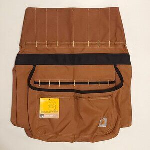 NEW! Carhartt Legacy 5 Gallon Bucket Organizer - Branded, Brown - Tool Holder